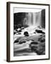 Oxararfoss Waterfall, Pingvellir National Park, Iceland-Nadia Isakova-Framed Photographic Print