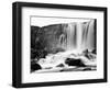 Oxararfoss Waterfall, Pingvellir National Park, Iceland-Nadia Isakova-Framed Photographic Print