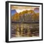 Oxbow bend at sunset, Grand Tetons National Park, Wyoming, USA-Maresa Pryor-Framed Photographic Print