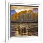 Oxbow bend at sunset, Grand Tetons National Park, Wyoming, USA-Maresa Pryor-Framed Photographic Print