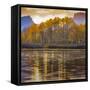 Oxbow bend at sunset, Grand Tetons National Park, Wyoming, USA-Maresa Pryor-Framed Stretched Canvas