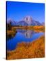 Oxbow Bend Reflecting Mount Moran-Joseph Sohm-Stretched Canvas