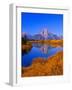 Oxbow Bend Reflecting Mount Moran-Joseph Sohm-Framed Photographic Print