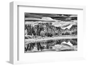 Oxbow Bend Sunrise at Dawn-Dean Fikar-Framed Photographic Print