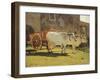 Oxen and Wagon-Giuseppe Abbati-Framed Giclee Print