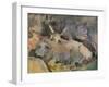 'Oxen at Siena', c1910-John Singer Sargent-Framed Giclee Print