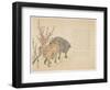 Oxen, January 1853-Yoshimura K?iitsu-Framed Premium Giclee Print