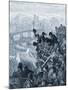 Oxford and Cambridge boat race by Doré-Gustave Dore-Mounted Giclee Print