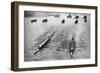 Oxford and Cambridge Boat Race, London, 1926-1927-null-Framed Giclee Print