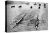 Oxford and Cambridge Boat Race, London, 1926-1927-null-Stretched Canvas