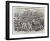 Oxford and Cambridge Boat-Race, the Winning Crew Coming Ashore-null-Framed Giclee Print