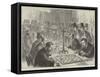 Oxford and Cambridge Chess Match-null-Framed Stretched Canvas