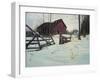 Oxford Barn-Bruce Dumas-Framed Giclee Print