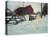 Oxford Barn-Bruce Dumas-Stretched Canvas