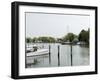 Oxford Bellevue Ferry, Oxford, Talbot County, Tred Avon River, Chesapeake Bay Area, Maryland, USA-Robert Harding-Framed Photographic Print