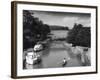 Oxford Canal Scene-null-Framed Photographic Print