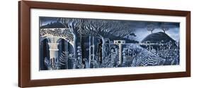 Oxford Castle and the Enchanted Forest, 2014-Charlotte Orr-Framed Giclee Print