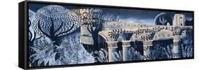 Oxford Castle and the Enchanted Forest, 2014-Charlotte Orr-Framed Stretched Canvas