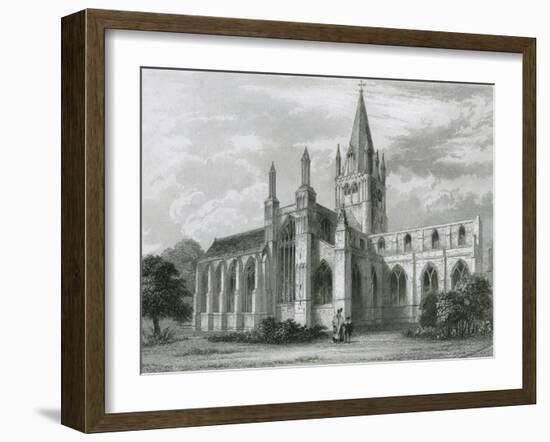 Oxford Cathedral, Oxford-R Garland-Framed Art Print