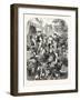 Oxford Commemoration: the Flower Show in the Grounds of St. John's College, 1876, Uk-null-Framed Giclee Print