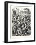 Oxford Commemoration: the Flower Show in the Grounds of St. John's College, 1876, Uk-null-Framed Giclee Print