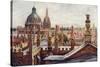 Oxford, Dreaming Spires-William Matthison-Stretched Canvas