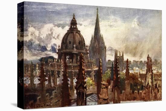 Oxford, from the Sheldonian Theatre, 1903-John Fulleylove-Stretched Canvas