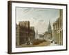 Oxford, High Street Looking West, a History of the University of Oxford, 1814-Rudolph Ackermann-Framed Giclee Print