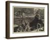 Oxford Illustrated, a Picnic to Nuneham, in Iffley Lock, Winding Up the Company-Sydney Prior Hall-Framed Giclee Print