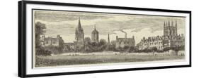 Oxford Illustrated-null-Framed Premium Giclee Print