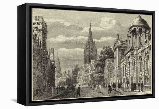 Oxford Illustrated-null-Framed Stretched Canvas