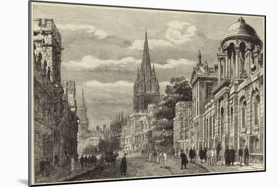 Oxford Illustrated-null-Mounted Giclee Print