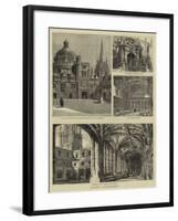 Oxford Illustrated-Henry William Brewer-Framed Giclee Print