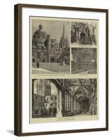 Oxford Illustrated-Henry William Brewer-Framed Giclee Print