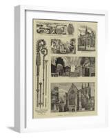 Oxford Illustrated-Henry William Brewer-Framed Giclee Print