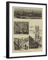 Oxford Illustrated-Henry William Brewer-Framed Giclee Print