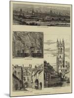 Oxford Illustrated-Henry William Brewer-Mounted Giclee Print