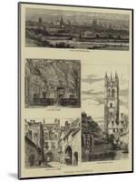 Oxford Illustrated-Henry William Brewer-Mounted Giclee Print