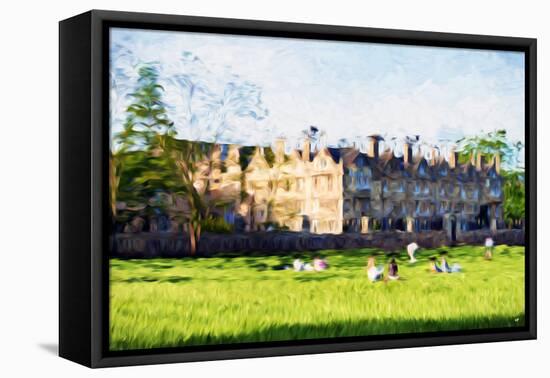 Oxford - In the Style of Oil Painting-Philippe Hugonnard-Framed Stretched Canvas