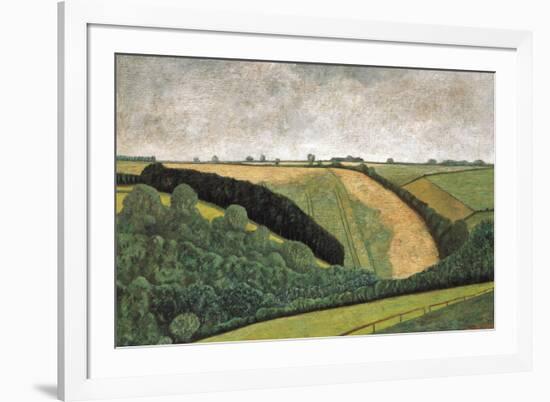 Oxford Landscape II, 1995-Pedro Diego Alvarado-Framed Giclee Print