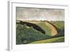 Oxford Landscape II, 1995-Pedro Diego Alvarado-Framed Giclee Print