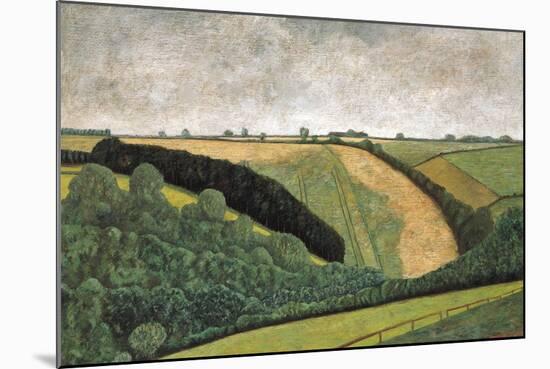 Oxford Landscape II, 1995-Pedro Diego Alvarado-Mounted Giclee Print