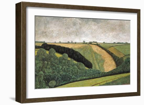 Oxford Landscape II, 1995-Pedro Diego Alvarado-Framed Giclee Print