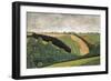 Oxford Landscape II, 1995-Pedro Diego Alvarado-Framed Giclee Print