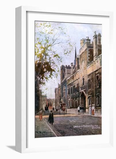 Oxford, Lincoln College-William Matthison-Framed Art Print