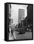 Oxford Street 1960s-null-Framed Stretched Canvas