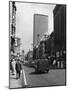 Oxford Street 1960s-null-Mounted Photographic Print
