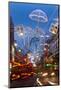 Oxford Street and Christmas Lights, London, UK-Peter Adams-Mounted Photographic Print