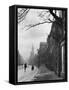 Oxford Street Scene, England-Alfred Eisenstaedt-Framed Stretched Canvas