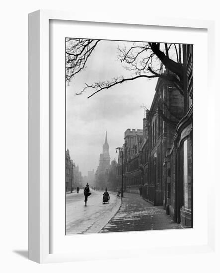 Oxford Street Scene, England-Alfred Eisenstaedt-Framed Photographic Print